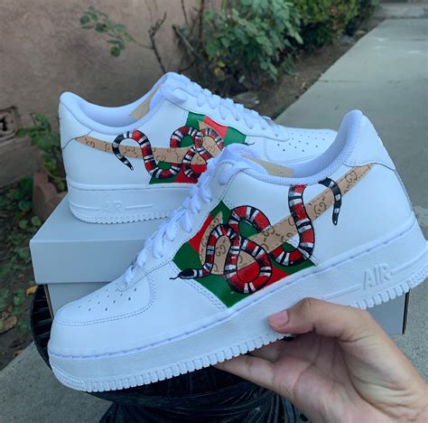 air force 1 Gucci snake